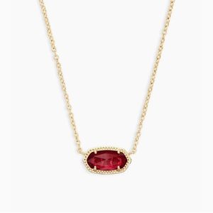 Kendra Scott Elisa Pendant necklace in berry